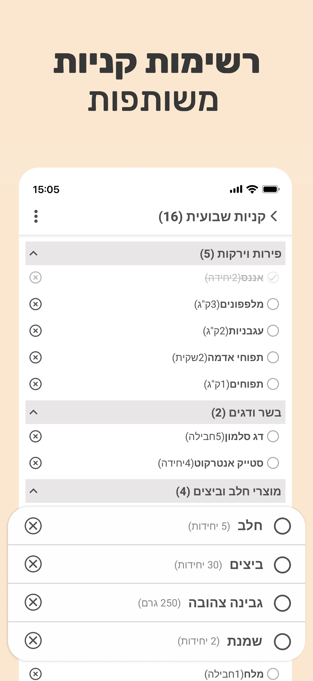 צילום מסך של מעקב תקציב בפלמילי